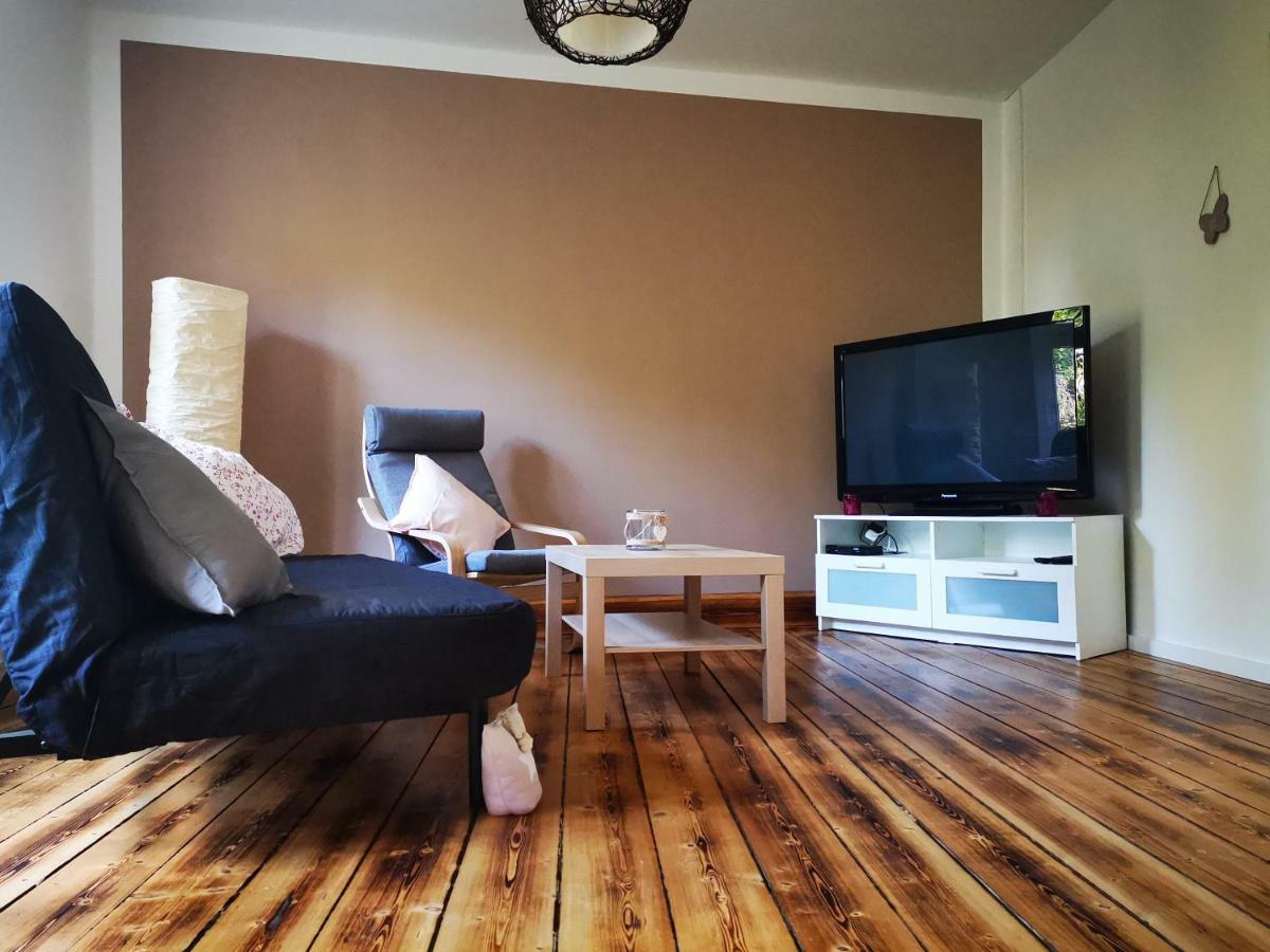 Landidylle Mertensdorf - Ferienwohnung Triglitz Bagian luar foto