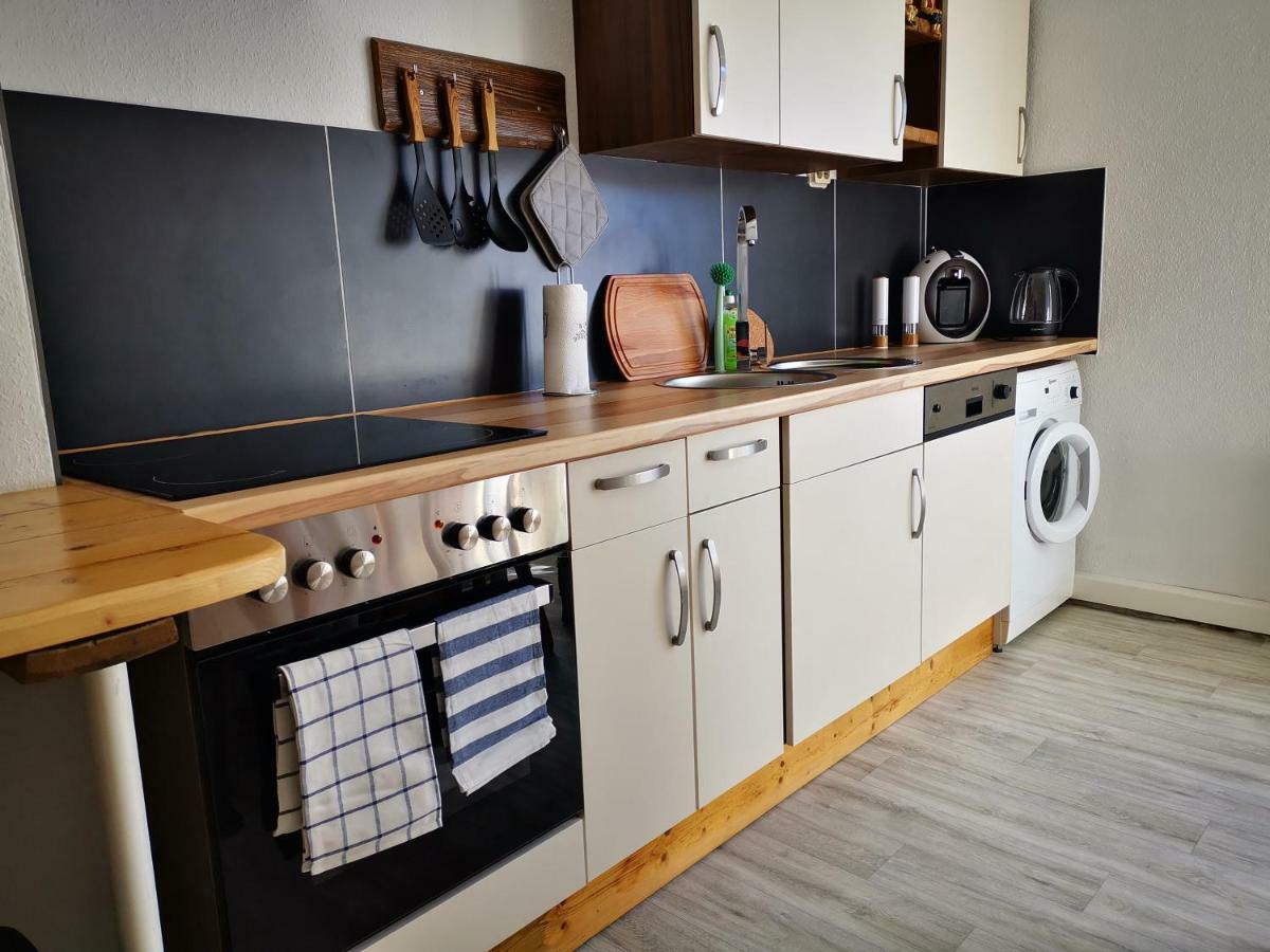 Landidylle Mertensdorf - Ferienwohnung Triglitz Bagian luar foto